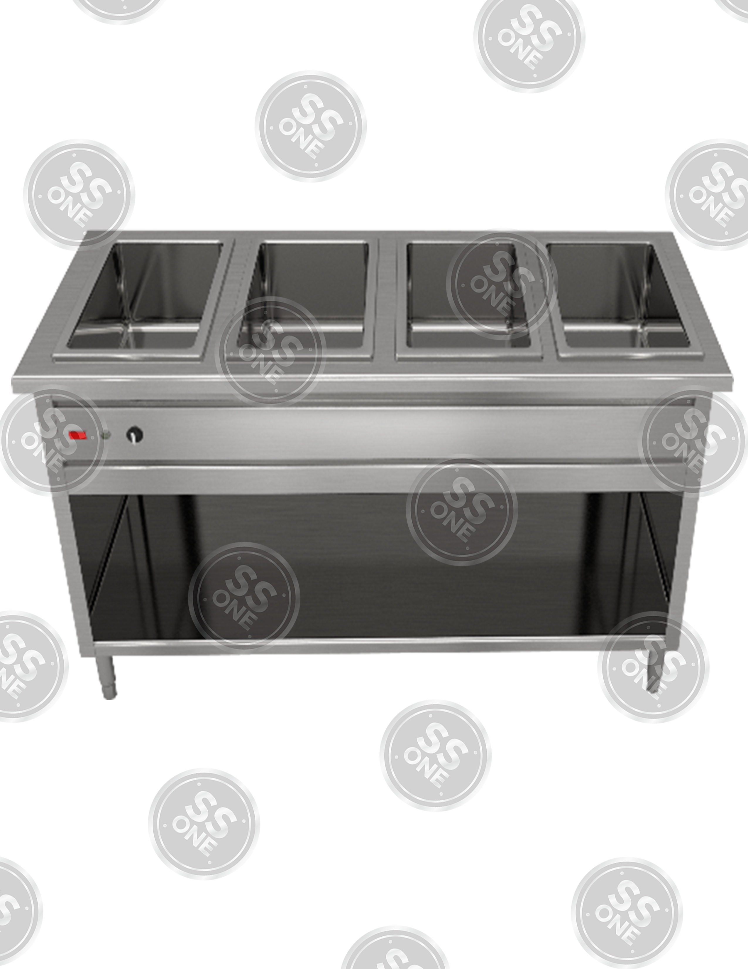 BAINE MARIE FRONT APRON 3 Pans